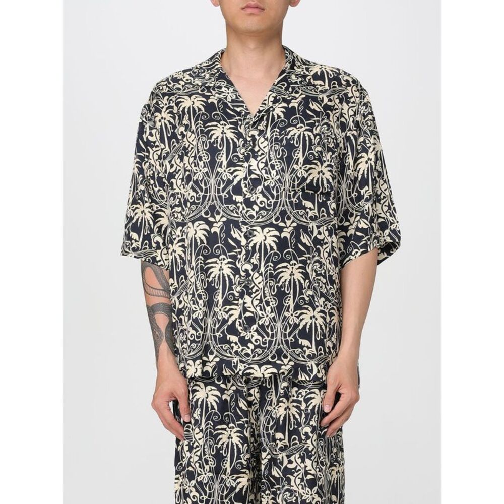 Laneus Shirt Men Black